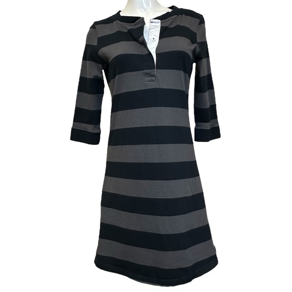 Patagonia Dresses & Skirts - Patagonia Worn Wear W's 3/4-Sleeved Sender Stripe Shirt Dress Small